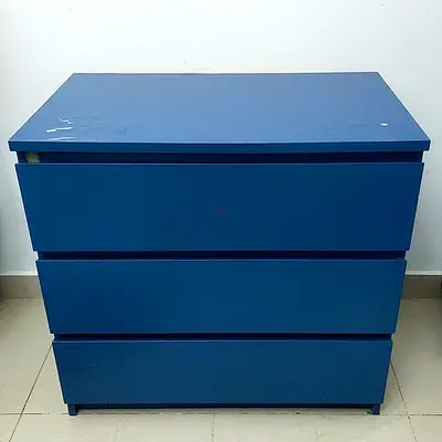 Chest of 3 Drawers - Ikea MALM (78X78X48 cm )