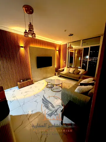 Furnished 2BR Sea View Apartment in Oasis Towers