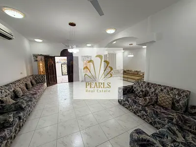 Spacious Single-Storey Villa in Al Raqaib, Ajman | 4 Master Bedrooms, Huge Hall, Front & Back Yards | Opposite Mosque & Shopping Center