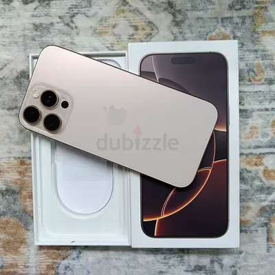 IPHONE 16PRO MAX 256GB STORAGE TDR