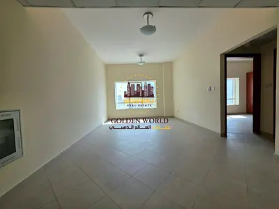 For rent in Al Majaz 1 one bedroom and living room master bedroom built in wardrobes paid parking AED 2000 yearly rent AED 38000 in 4 or 6 cheques