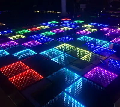 Event equipment . Infinity Dance Floor rental