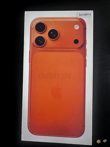 Box pack iphone 17 pro max 256 orange brand new