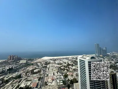 3 BHK Sea View Apartment with maids room for Rent in Ajman One Towers