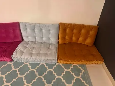 Majlis Floor Cushion Set - Custom Made - Like New