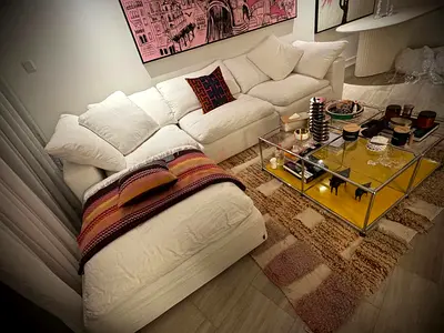 Like new condition marina home luscious sofa
