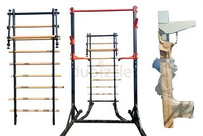 3 Pcs Home Gym - Swedish Ladder + Power Rack + Bench - Sharjah