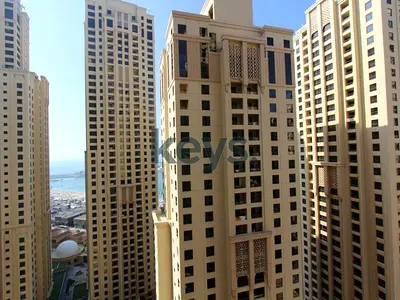 Vacant & Furnished | 1BR | Sea View | Bahar 1