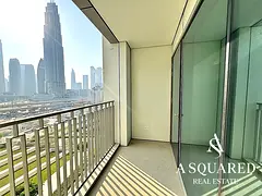Burj Khalifa View | Ready to move | Unfurnished