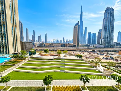 Burj Khalifa View | Ready to move | Unfurnished