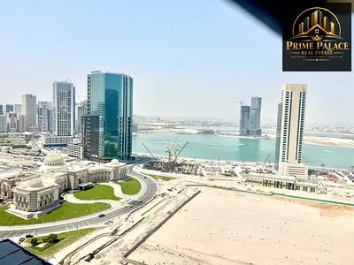 Sea view luxury 2BHK with maid room 3bathroom with Free gym pool plus 20days free wardrobe in front of beach just in 52k