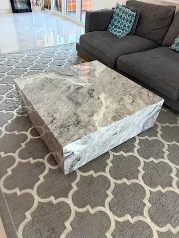 Marble coffee table