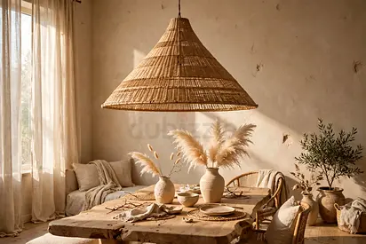 Cassia ratan pendant light