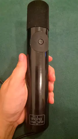 ​Original "The Singing Machine" wired microphone for sale.