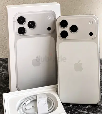 Apple iPhone 17 Pro Max 256GB Silver | 100% Battery | Full Box (ESIM AND SIM)