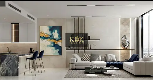 Furnished Studio | Samana Hills South 3 | Pool & City View