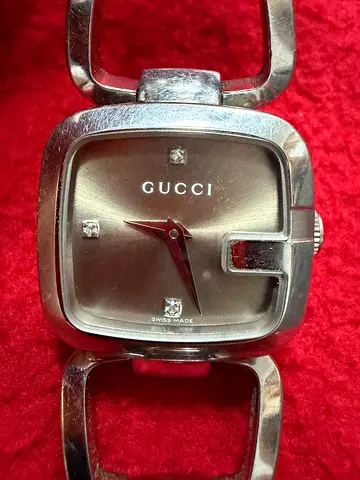 Gucci Ladies G Medium Brown Dial Watch - YA125402