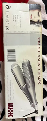 Wolk Straight & Shine Ceramic Hair Straightener - unused