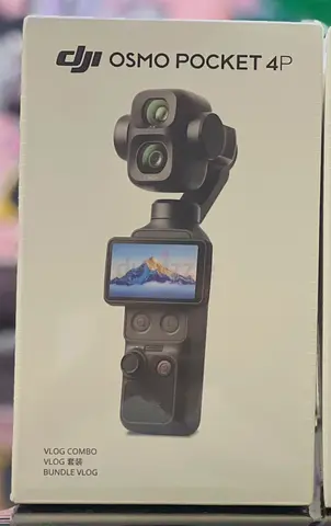 DJI OSMO POCKET 4P  VLOG COMBO ✅