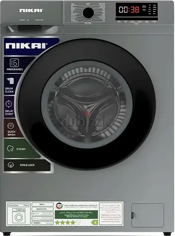 💎|🔥| Nikai 7KG Front Load Washing Machine – Almost New!💎 |🔥|🚨 MOVING SALE! 🚨