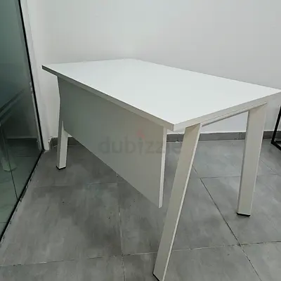 New modern Desk, with FREE  gift a spinning chair wood and leather