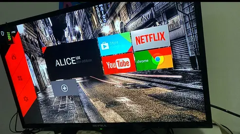 32-inch Supra Smart LED TV with Android Apps (YouTube, Netflix)
