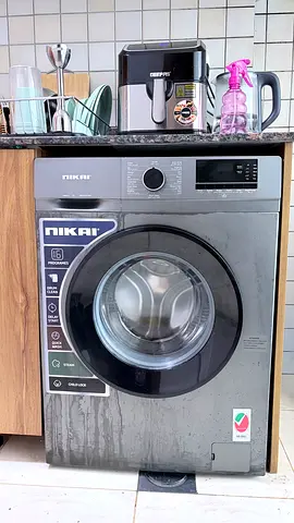 Nikai 7KG Front Load Washing Machine – 16 Programs + Steam Wash | AED 399