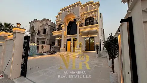 Luxury Villa for Sale in Al Muwaihat 2, Ajman - Elegant Design | Private Pool | Central Air Conditi