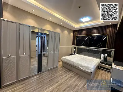 شقة غرفة وصالة للإيجار في أبراج عجمان بيرل | تصميم عصري | موقف سيارات | 905 قدم² | 35 ألف درهم