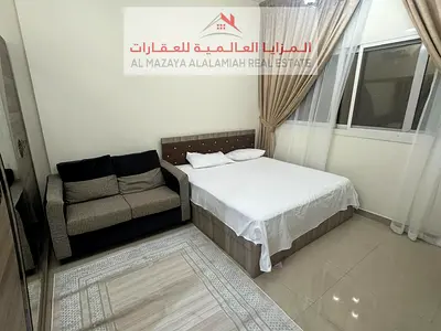 Monthly furnished studio in Al Nahda, including internet