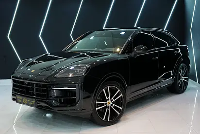 2024 Porsche Cayenne Coupe, Carbon Interior, Panoramic Roof, Sport Chrono, Al Nabooda Warranty!!