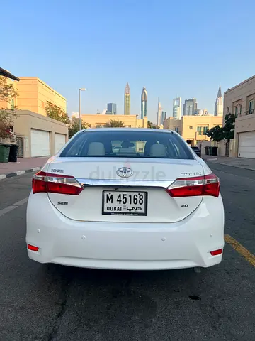 Lady driven Toyota Corolla 2015 SE Plus