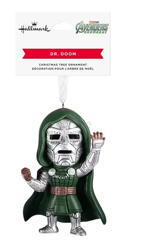 Dr Doom Christmas ornament original marvel Hallmark