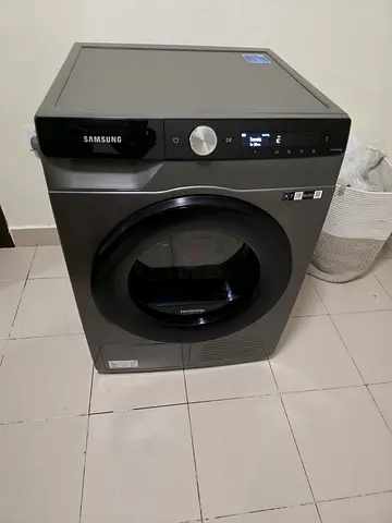 Samsung Front Load 9kg Leatest model heat pump Dryer Combo - Grey, Good Condition