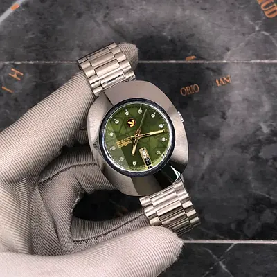 Vintage Sandoz Automatic Men's Watch with Green Dial and Date all over UAE cash on delivery