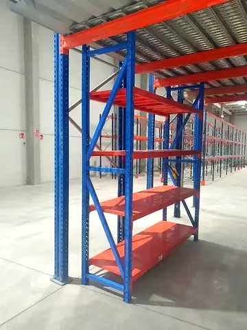 MD Racks Used – 2.5x2x0.6m (500kg UDL)