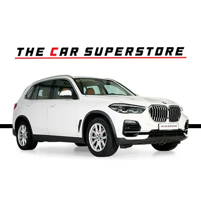 BMW X5 40i X-Drive-GCC-BMW Full Service History-Mint Condition-Pearl White