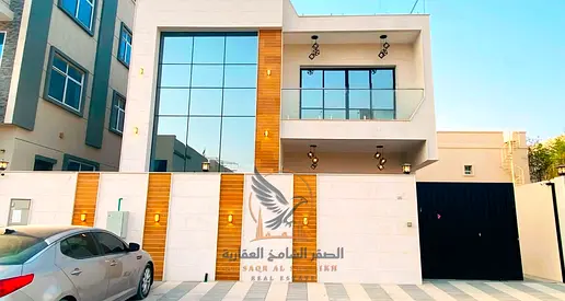 فيلا جديدة للإيجار السنوي في الحليو 2 – عجمان | 5 غرف ماستر | مجلس وصالة واسعة | أول ساكن
