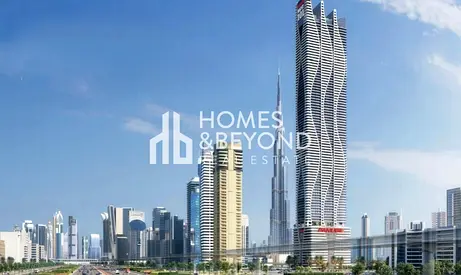 Corner Studio | Burj Khalifa & Dubai Fountain View | BAYZ 101