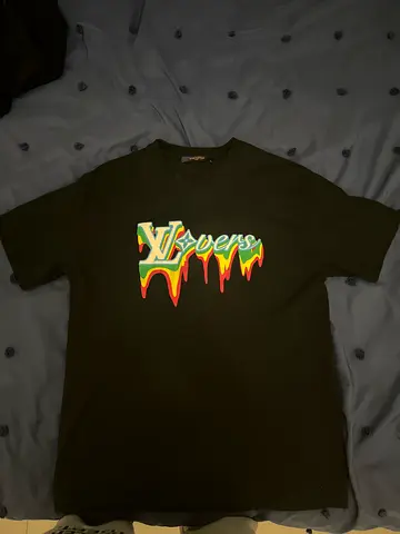 Louis Vuitton Black Graphic tee shirt