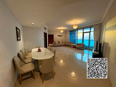 Beautiful Fully Furnished 2BR Apartment with All Bills Included | Ajman Corniche Residence