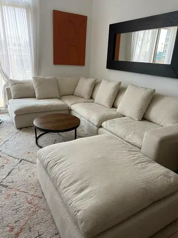 Marina home lucious feather 🪶 filled modular sofa