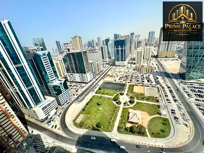 Spacious 2bhk city View with Free parking Maid Room washing Area wardrobe 4/6 cheques payment Easy access To Dubai in AED 63k
