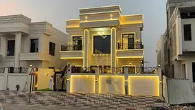 Direct from the owner: a luxurious, modern two-story villa with a rooftop terrace. The price include