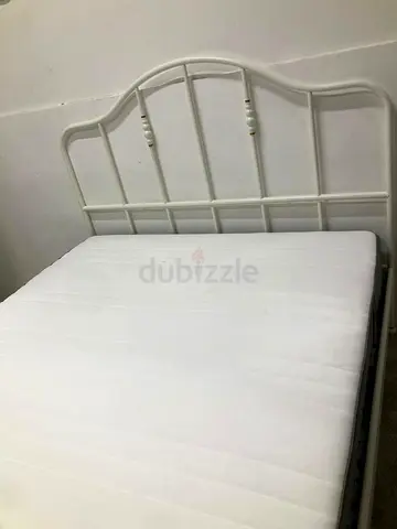 IKEA SUGTUA Bed Frame White 180x200