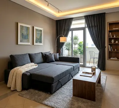L Shape Sofa Bed – Stylish & Comfortable

Beautiful L-shaped sofa bed in excellent condition. Perfec
