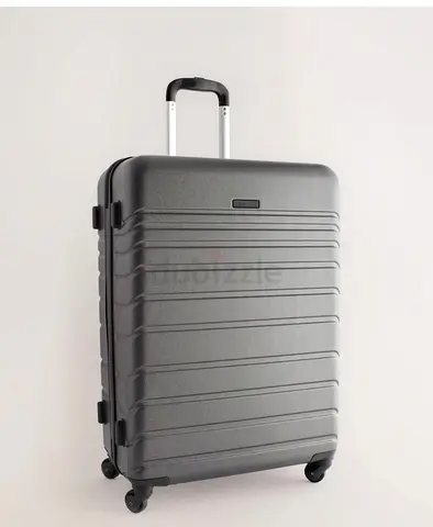 20-30 kg (28" ) Large grey hard-shell spinner suitcase with telescopic handle