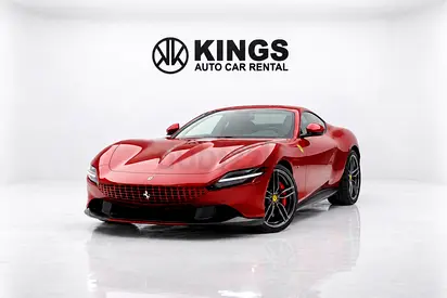 Rent Ferrari Roma 2023 in Dubai
