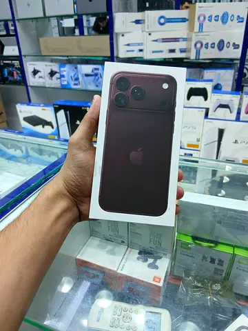IPHONE 18 PROMAX 512GB TDRA UAE VERSION BURGUNDY COLOR