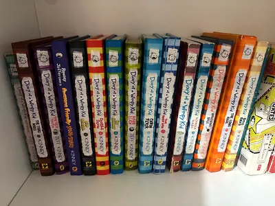 Diary of a whimpy kid books